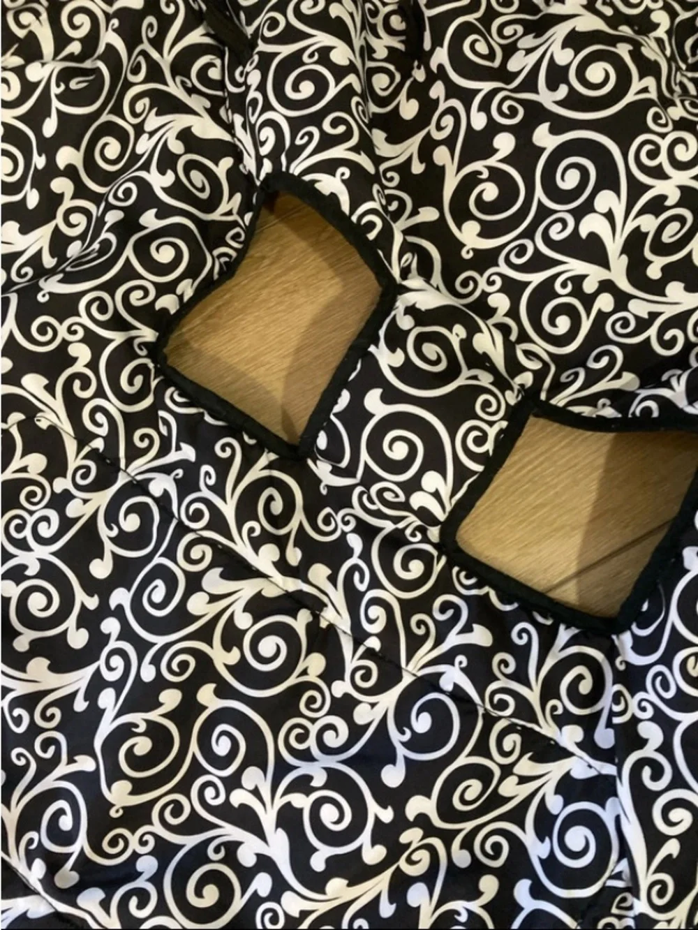 Shopping cart seat cover for baby toddler